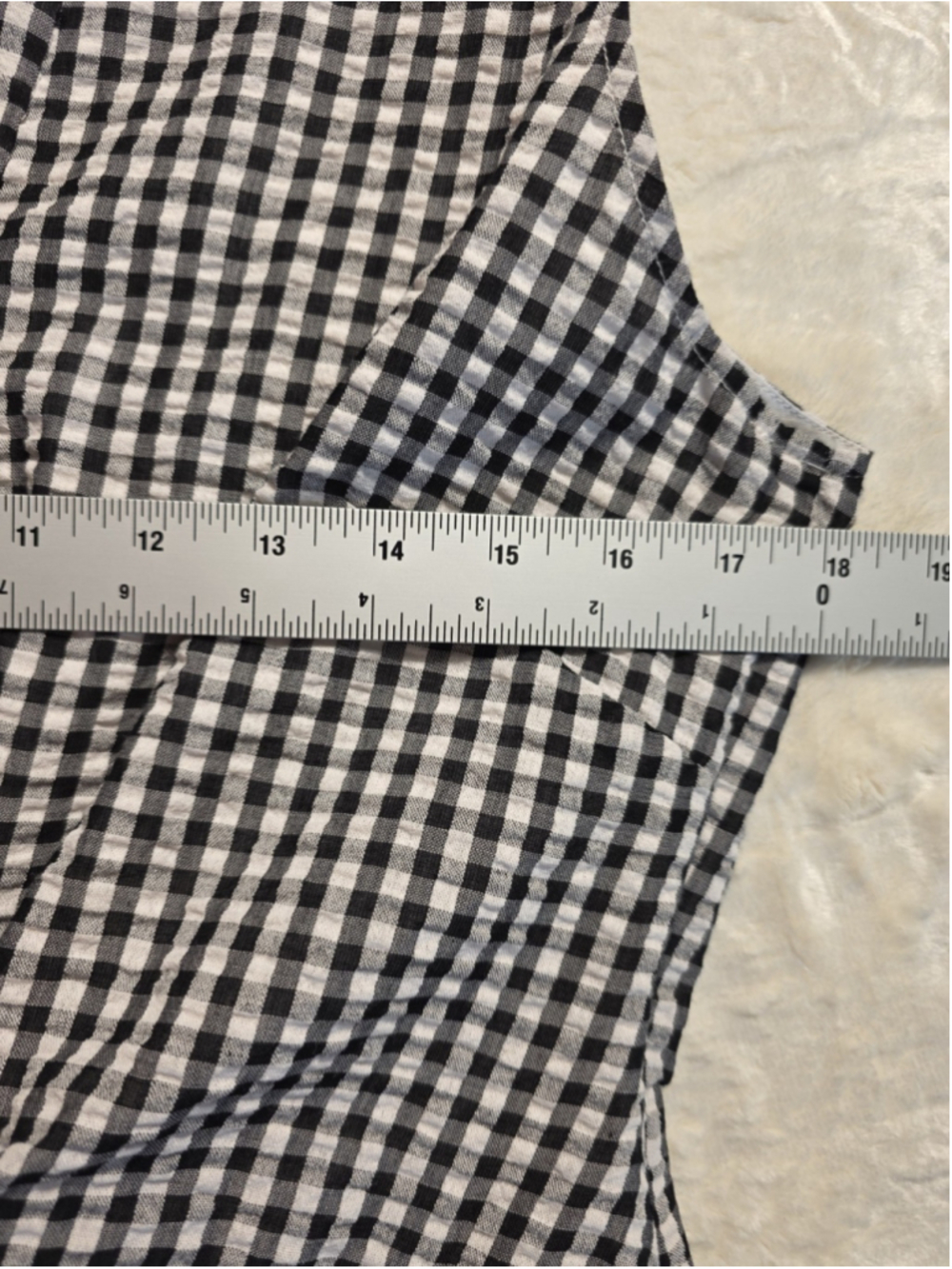 Vineyard Vines Gingham Seersucker Dress 10 Preppy Coastal Romantic NWT $148 - Picture 8 of 15